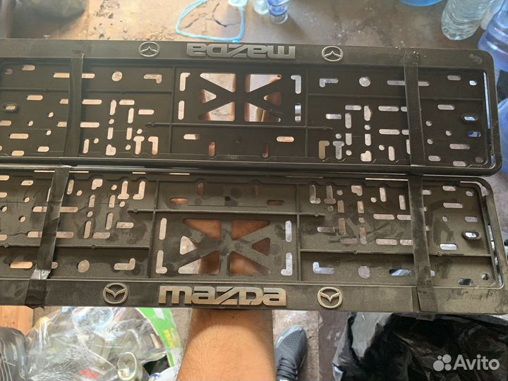 Рамка номеров Mazda
