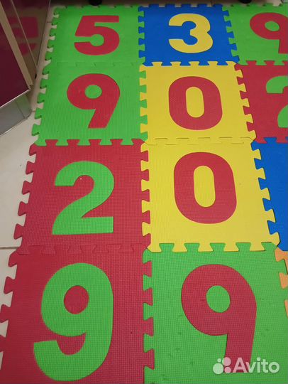 Коврик пазл