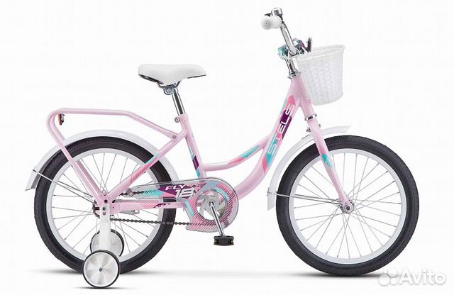 �Велосипед 16” stels Galaxy (Розовый)