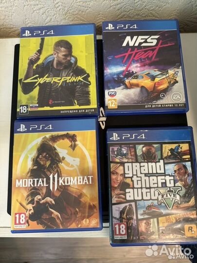 Sony playstation 4 PS4 pro 1tb с играми