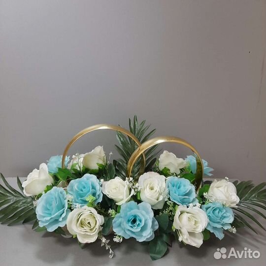 Кольца на свадебный авто