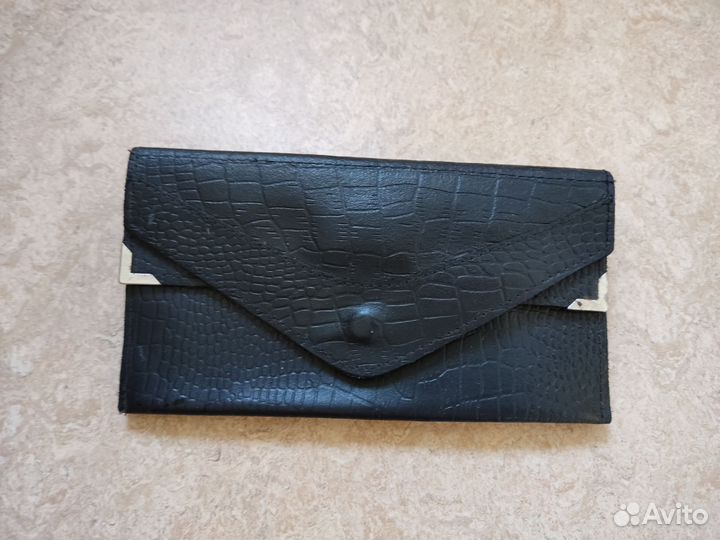 Женский кошелёк натуральной кожи (раритет из 90-х)