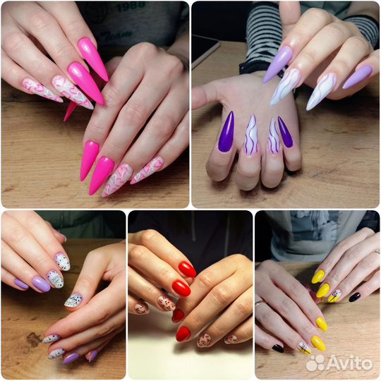 Маникюр. Наращивание ногтей