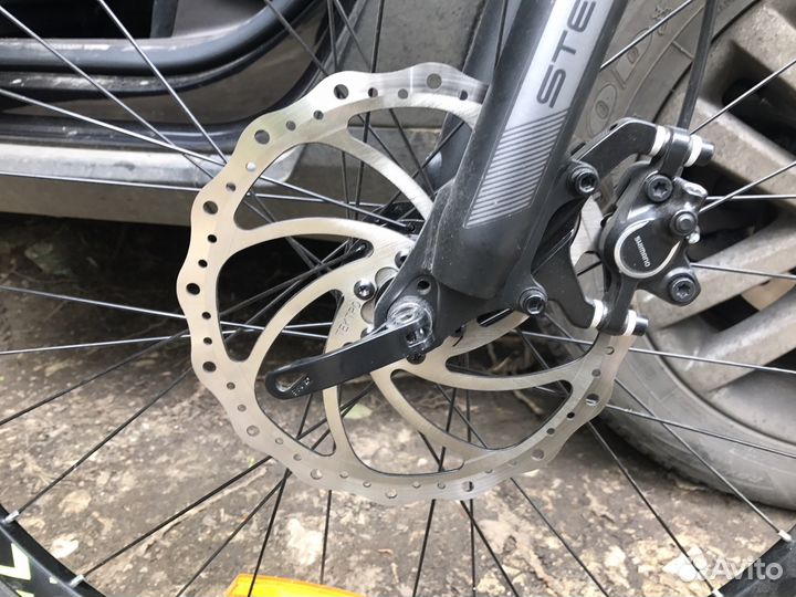 Велосипед с гидравликой steels navigator