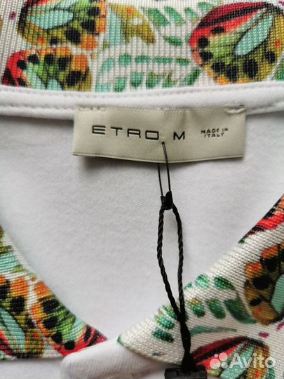 Футболка polo Etro lux