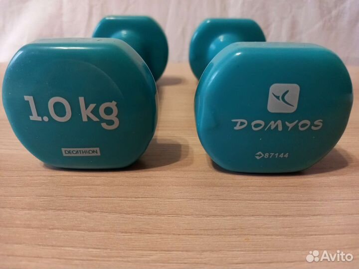 Гантели 1кг decathlon