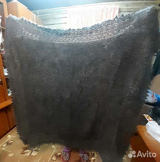 Шаль Пуховые ручной работы