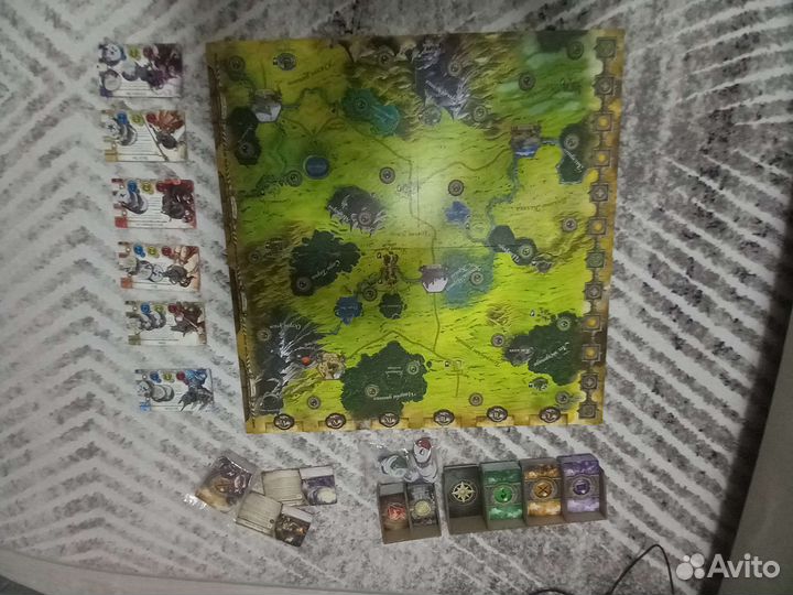 Настольная игра Runebound третьей редакции +DLC