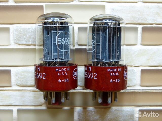 Itub 5692 RCA 6SN7 B65 ECC32 лампы для усилителя купить в Москве ...
