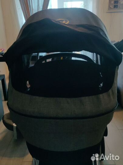 Cybex Priam III, 2 в 1, люлька и автолюлька б/у