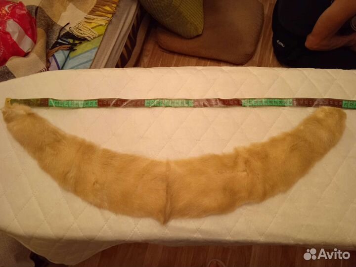 Шкурки норки 4 штуки отличное состояние