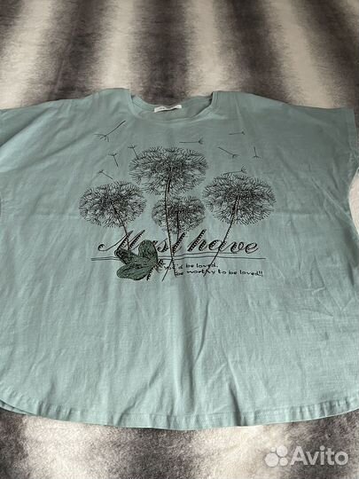 Футболка женская большого размера