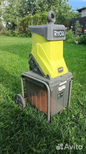 Садовый измельчитель веток ryobi