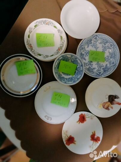 Тарелки салатницы селёдочницы блюда СССР