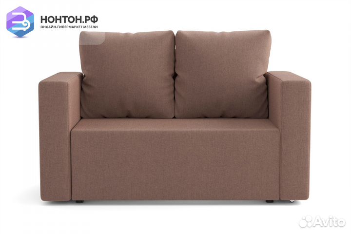 Диван выкатной Дэнвер светло-коричневый