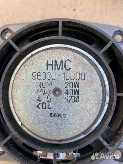 Штатный динамик Hyundai Getz