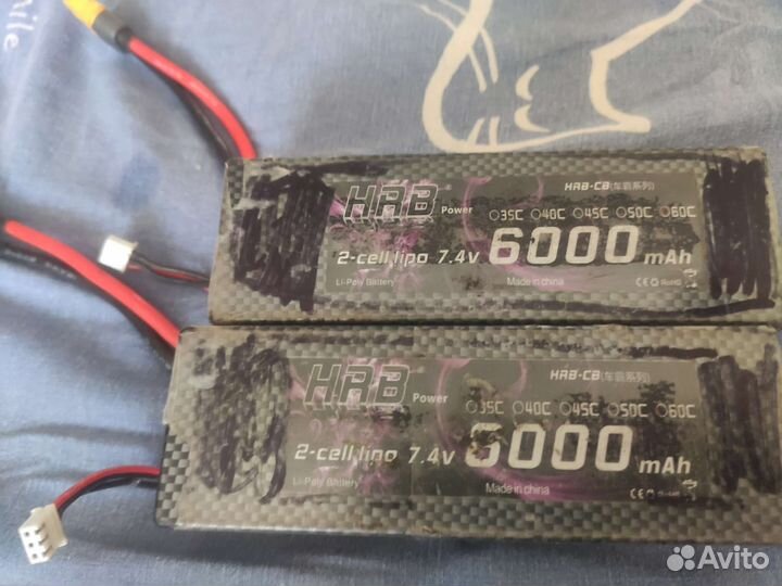 HRB 7,4 В 2S Lipo аккумуляторы