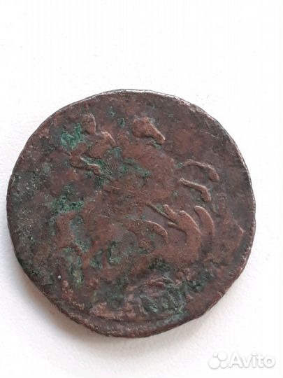 Две копейки 1758г