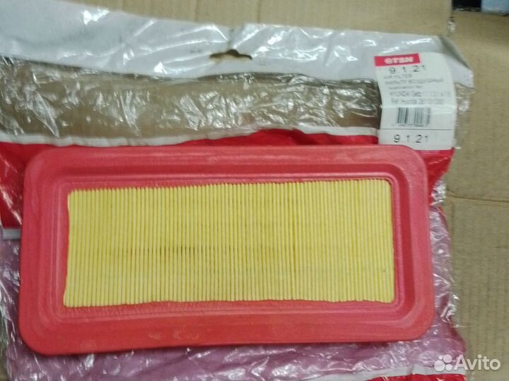 Фильтр воздушный hyundai getz