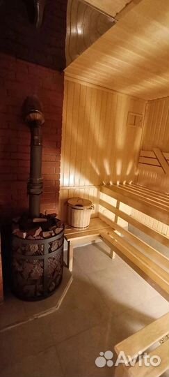 Баня на дровах с чаном