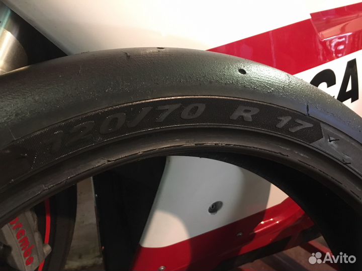 Шины Metzeler Racetec slick 180/60-120/70 R17