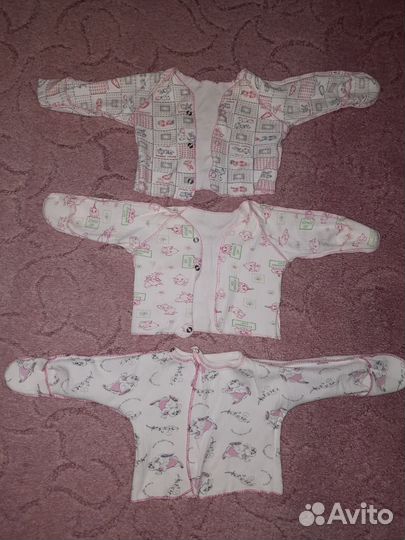 Детские вещи пакетом для девочек