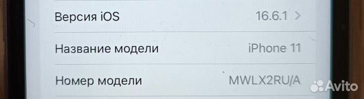 iPhone 11, 256 ГБ