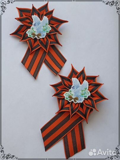 Георгиевская лента брошь