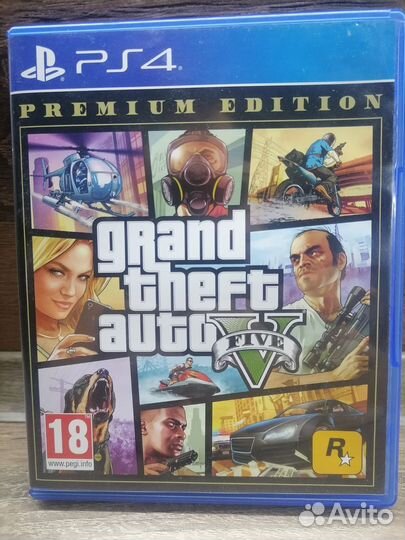 GTA 5 для ps4 бу