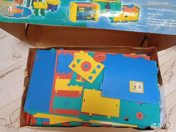 Мягкий конструктор Дом (Тедико Флексика)