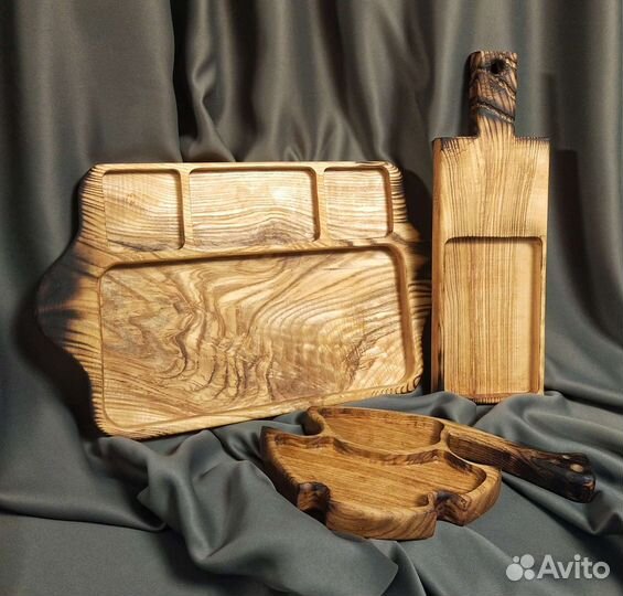 Посуда из натурального дерева (Ручная работа)