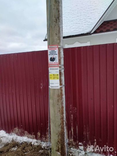 Установка опор лэп, электромонтаж