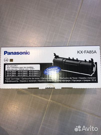 Картридж panasonic KX-FA85A