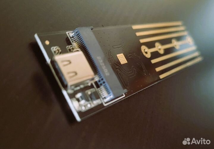 M.2 SSD-sATA to USB-C 3.1 6Гбит Адаптер Переходник