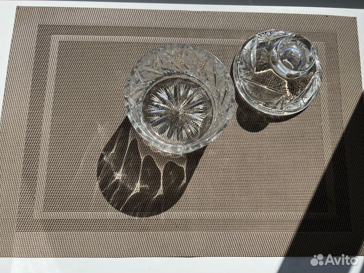 Хрустальная посуда СССР