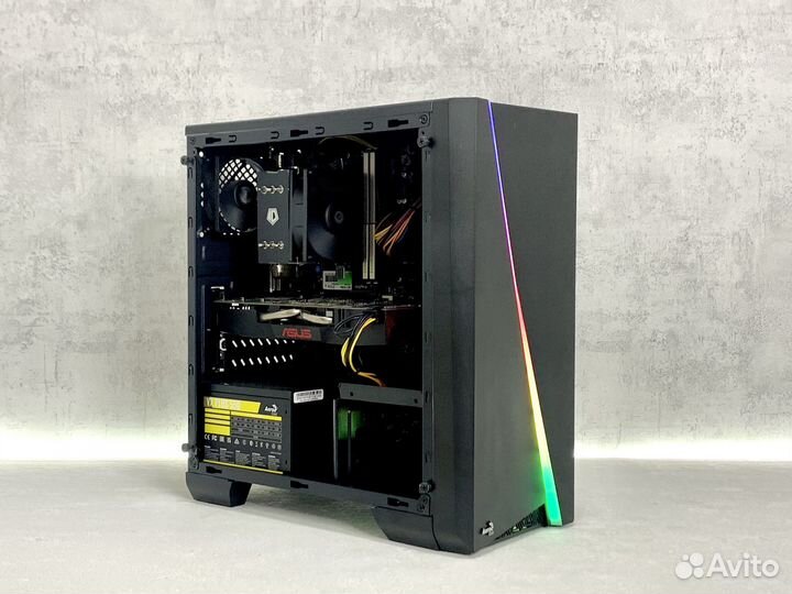Игровой пк RX 470, intel 9100F, DDR4 16GB, M2