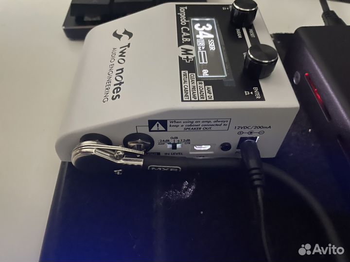 Two notes torpedo cab m plus