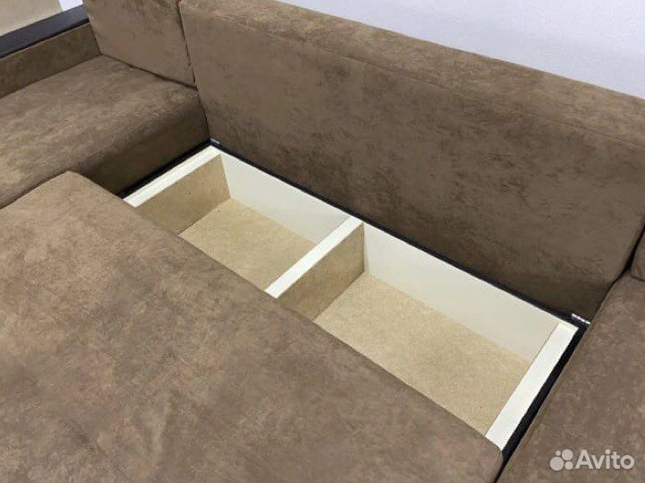П образный диван 84