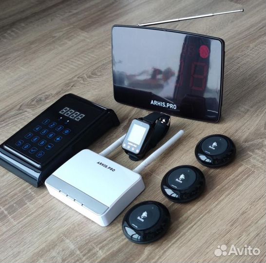 Система вызова персонала беспроводная - комплект