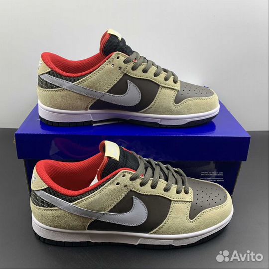 Кроссовки Nike Dunk SB Low Dark Chocolate Linen