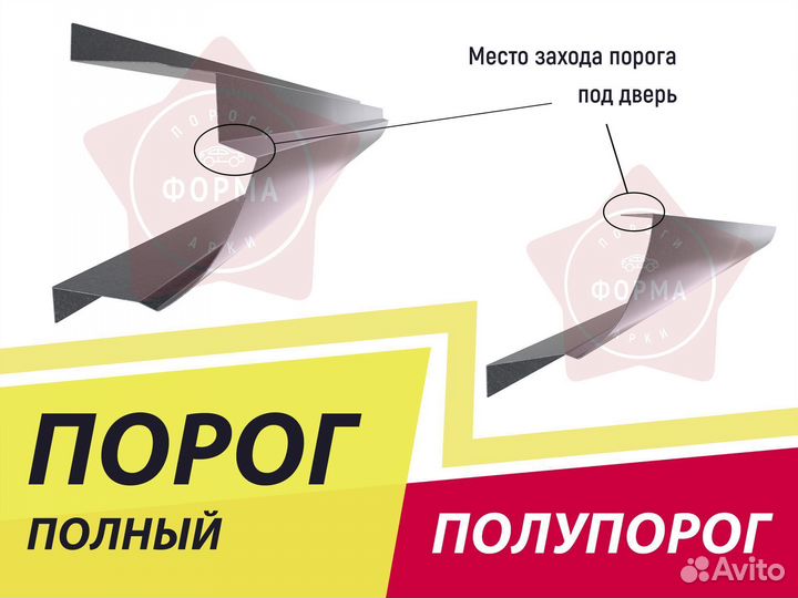 Ремонтный порог Mazda Familia BJ универсал