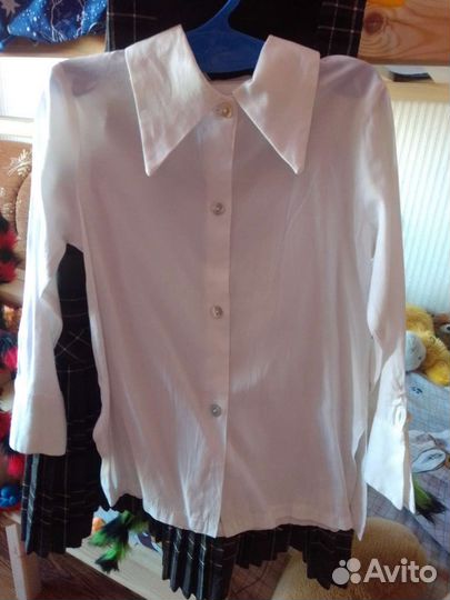 Рубашка белая 110