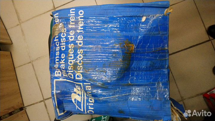 Диски (2шт) зад на BMW 3 (E46)(Ate 24.0119-0108.1)