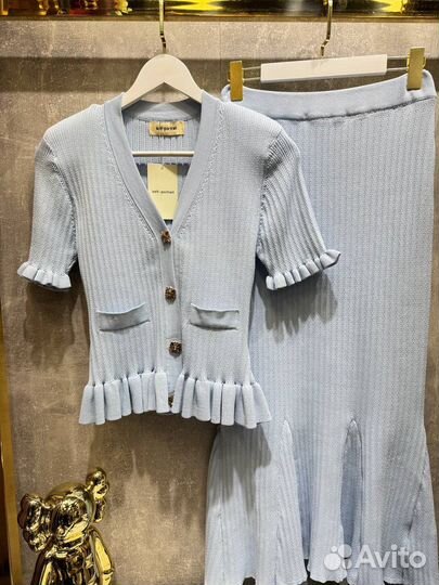 Self portrait костюм с юбкой