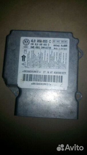 Блок air bag ауди q7