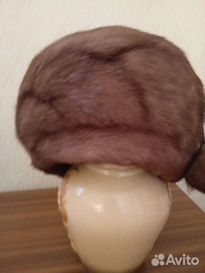 Шапка норковая женская