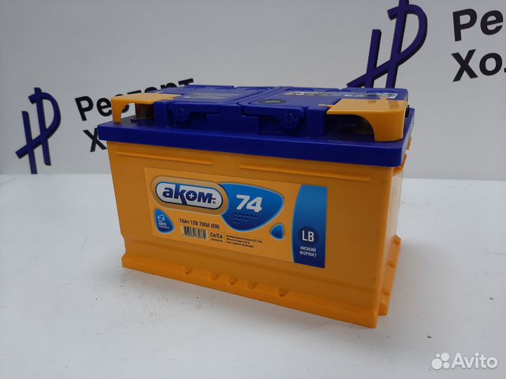 Аккумулятор Аком LB 74 Ач 700 А