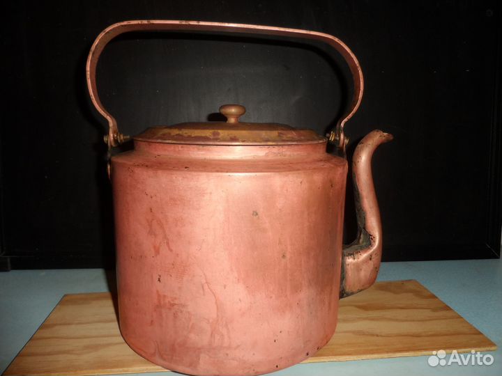 Чайник медный старинный 5 литров