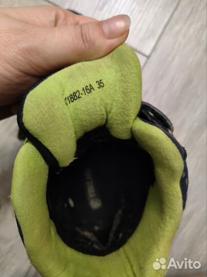 Ботинки зимние на мальчика 35 размер