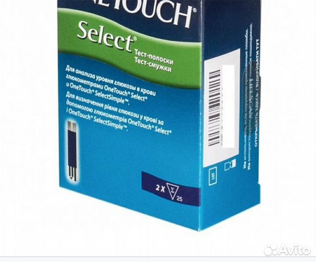 Тест полоски one touch select